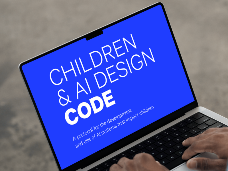 Reclaiming AI for the next generation: 5Rights unveils Children & AI Design Code